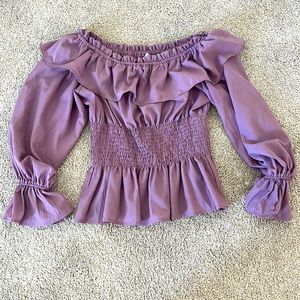 Guess Smocked Blouse